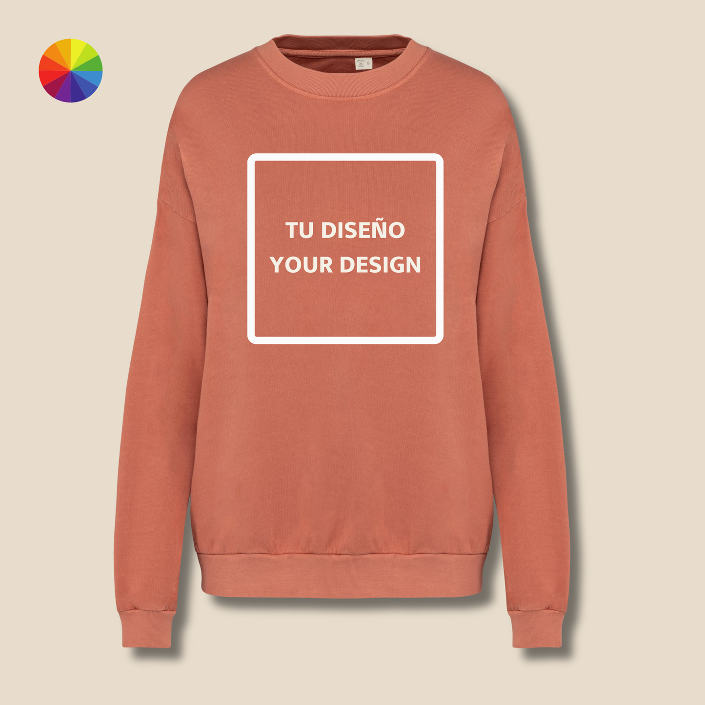 Oversize hoodie "Creative way by IsART" (Click on "all details")