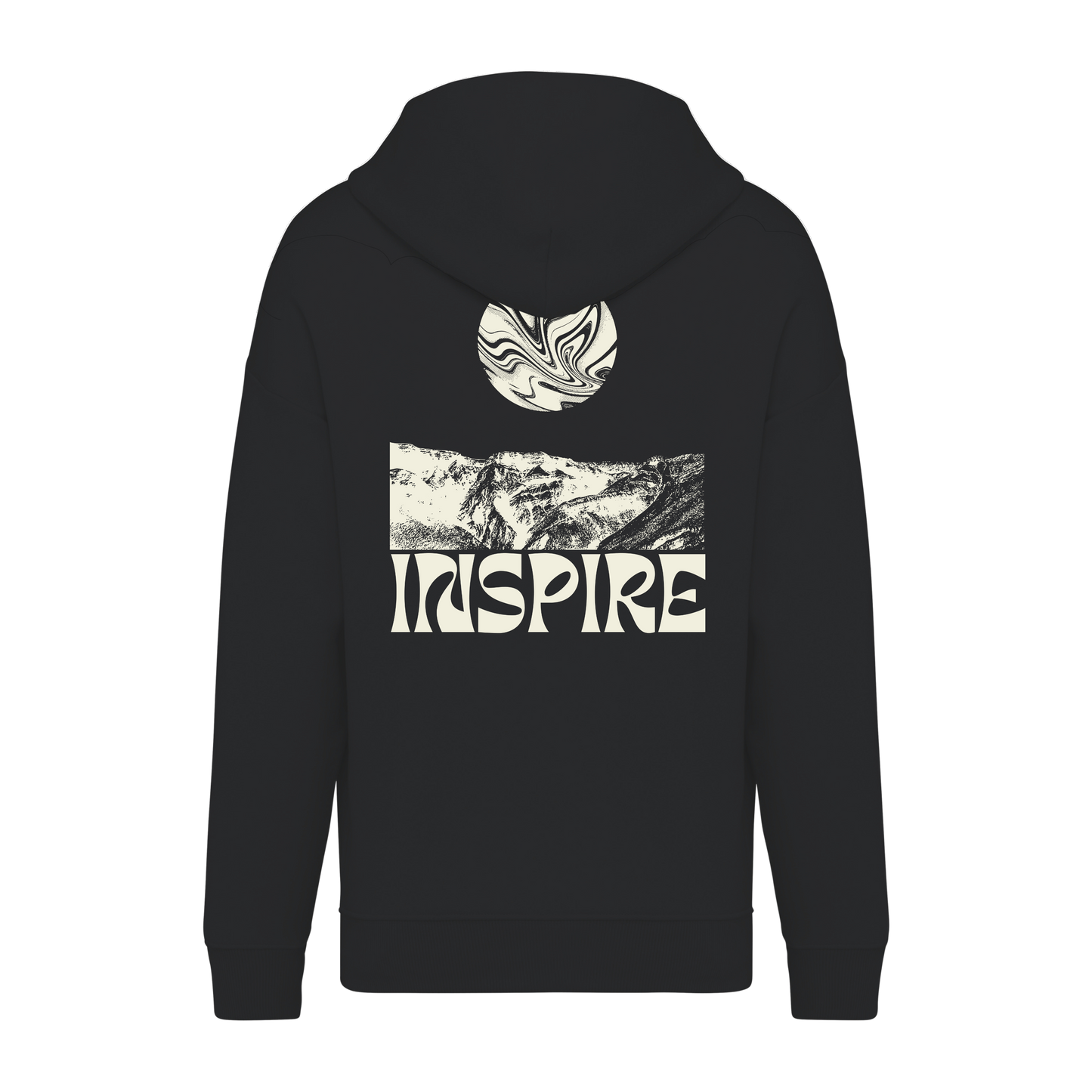 Oversize sweatshirt with hood 300gr IsART
