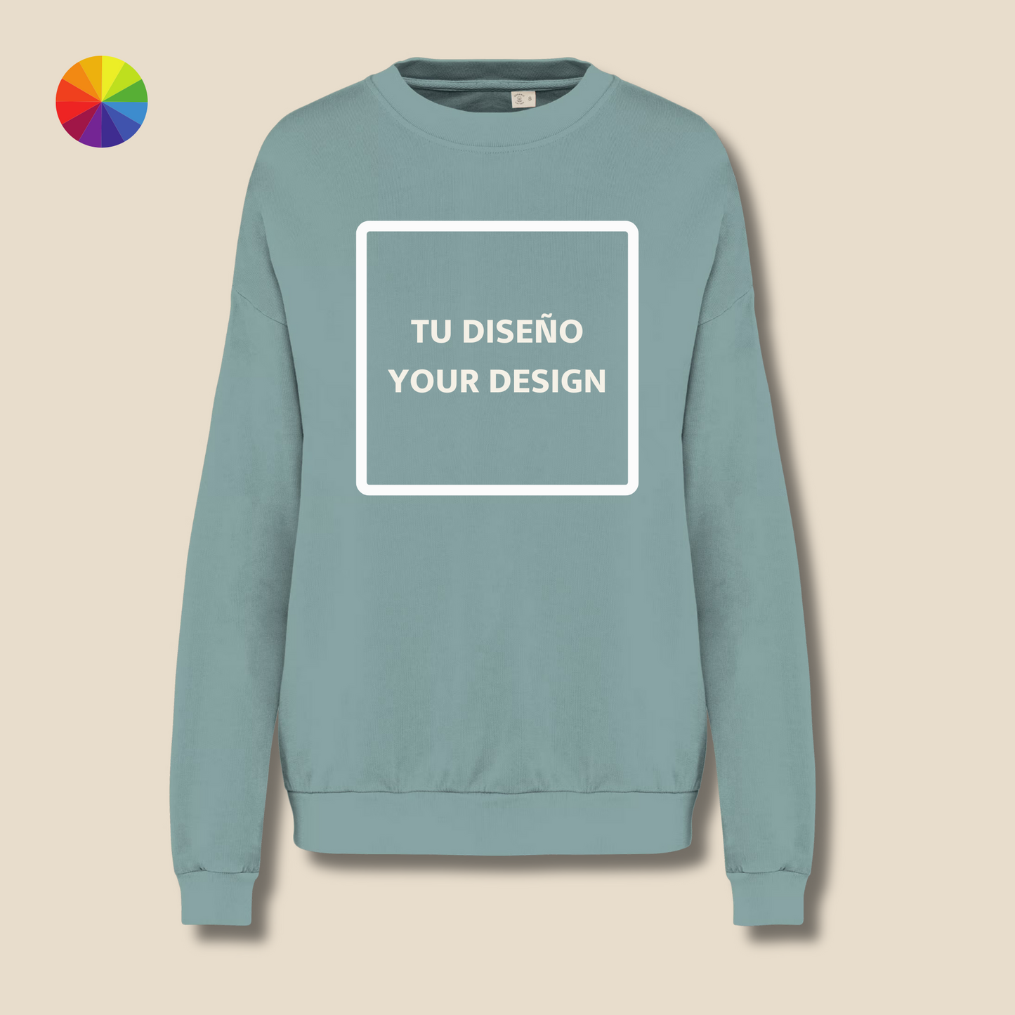 Oversize hoodie "Creative way by IsART" (Click on "all details")