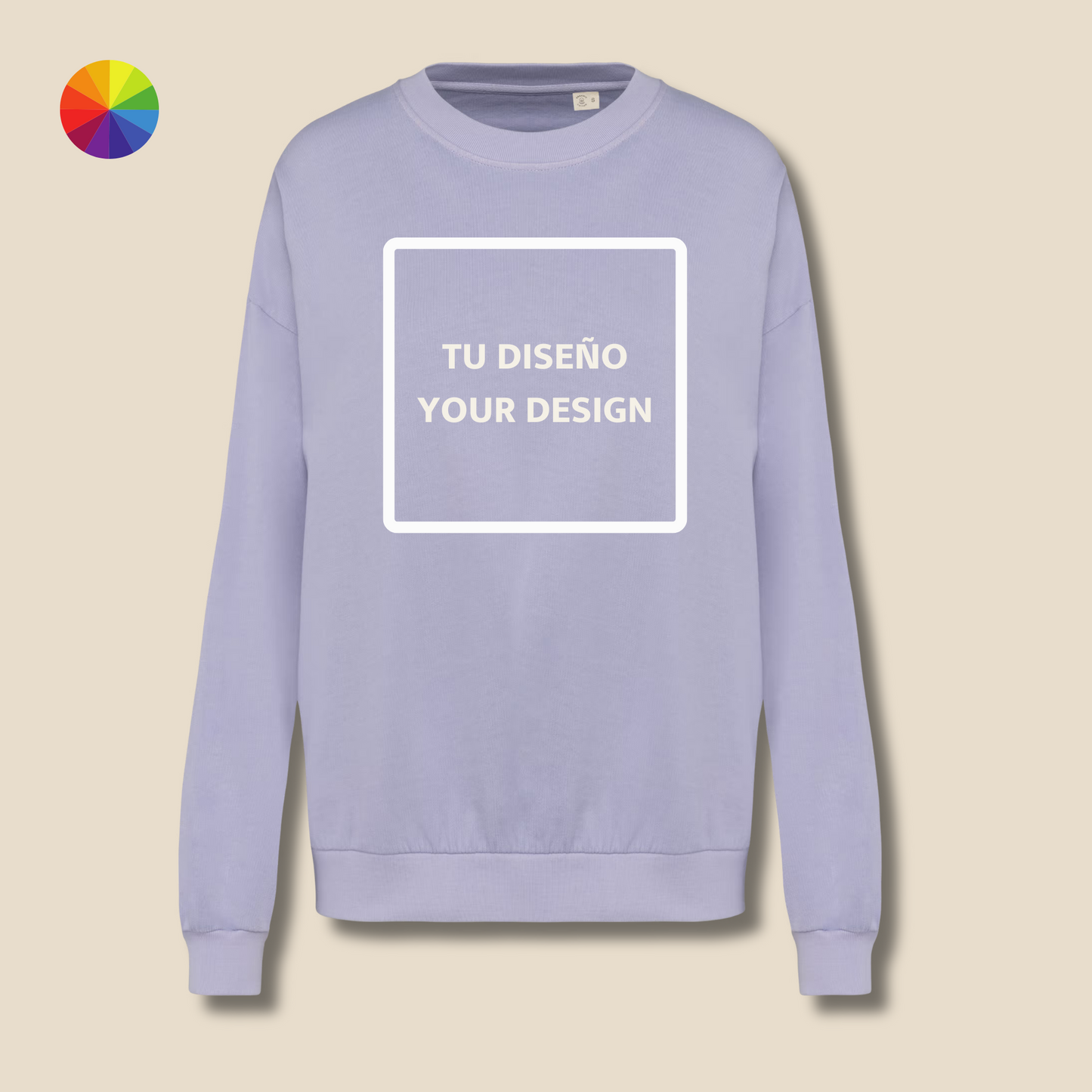 Oversize hoodie "Creative way by IsART" (Click on "all details")