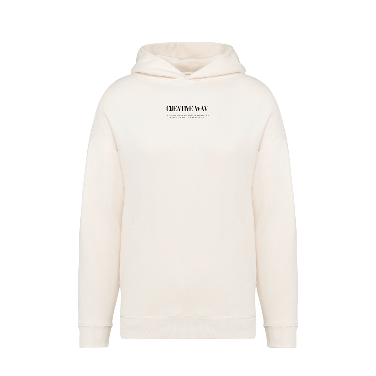 Oversize sweatshirt with hood 300gr IsART