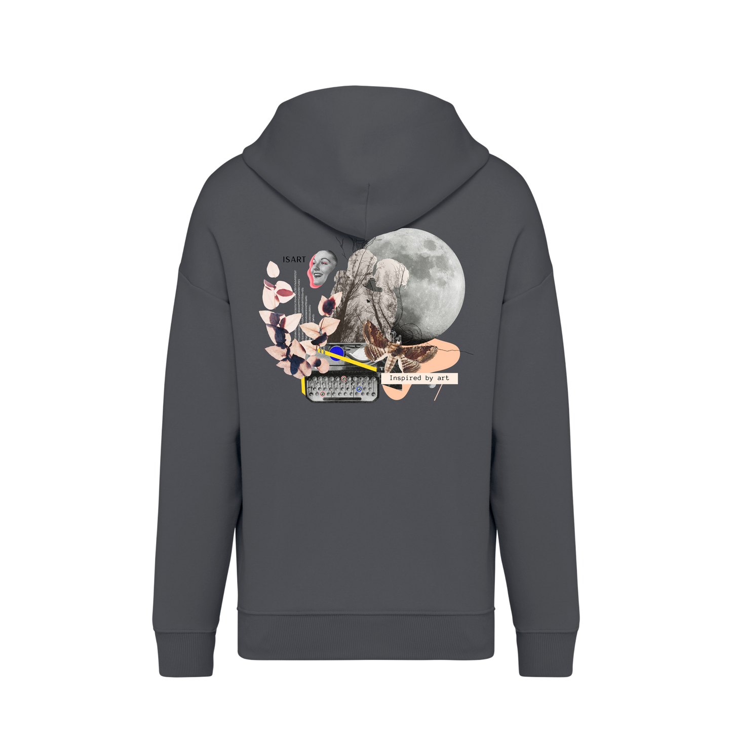 Oversize sweatshirt with hood 300gr IsART