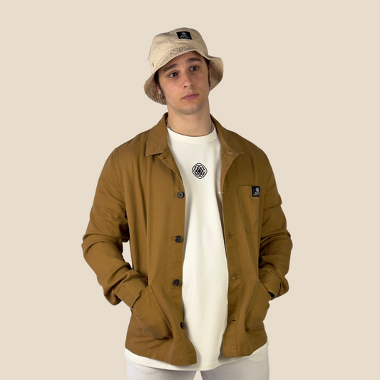 Sobrecamisa efecto lavado unisex ECO