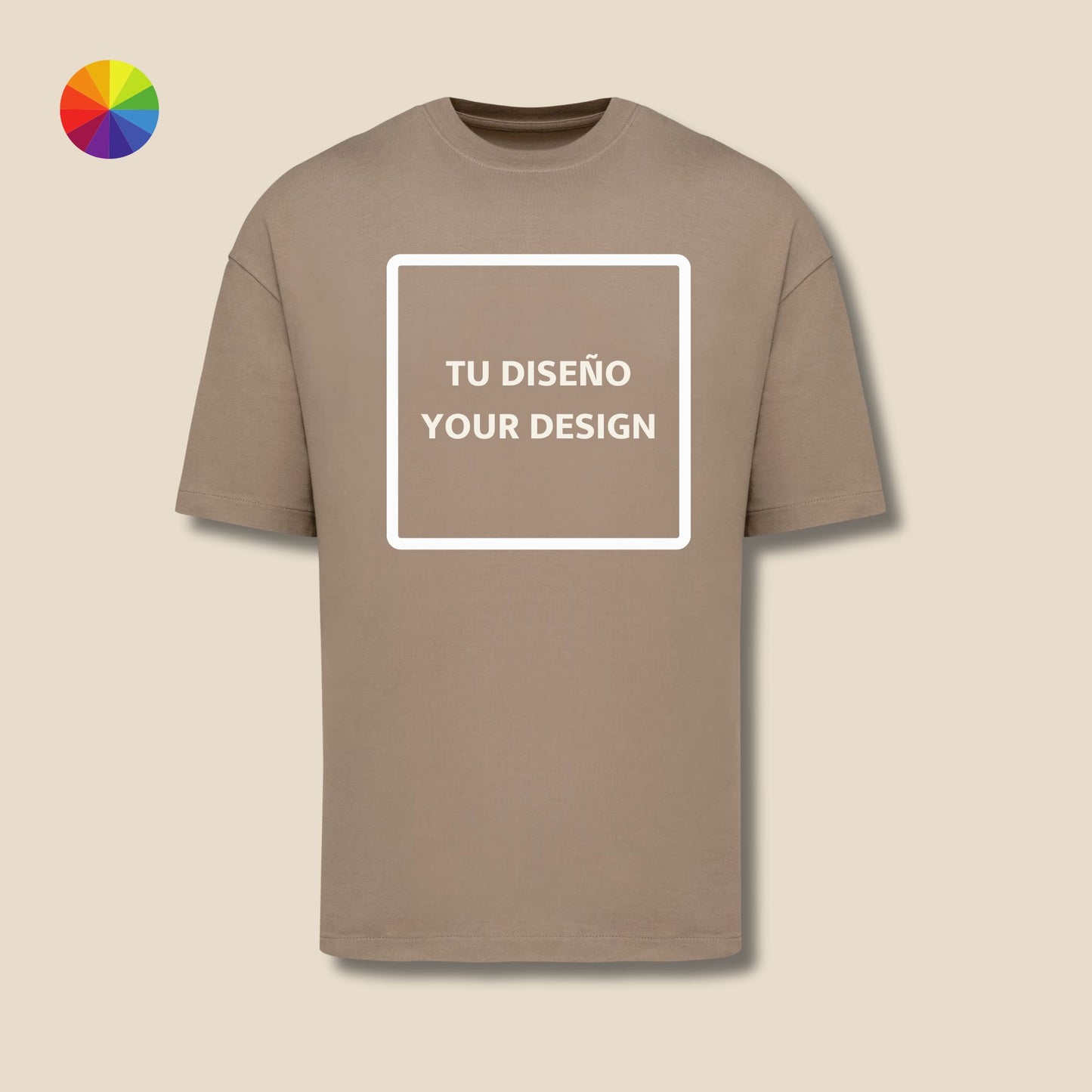 Camiseta oversize unisex "Creative way by IsART"