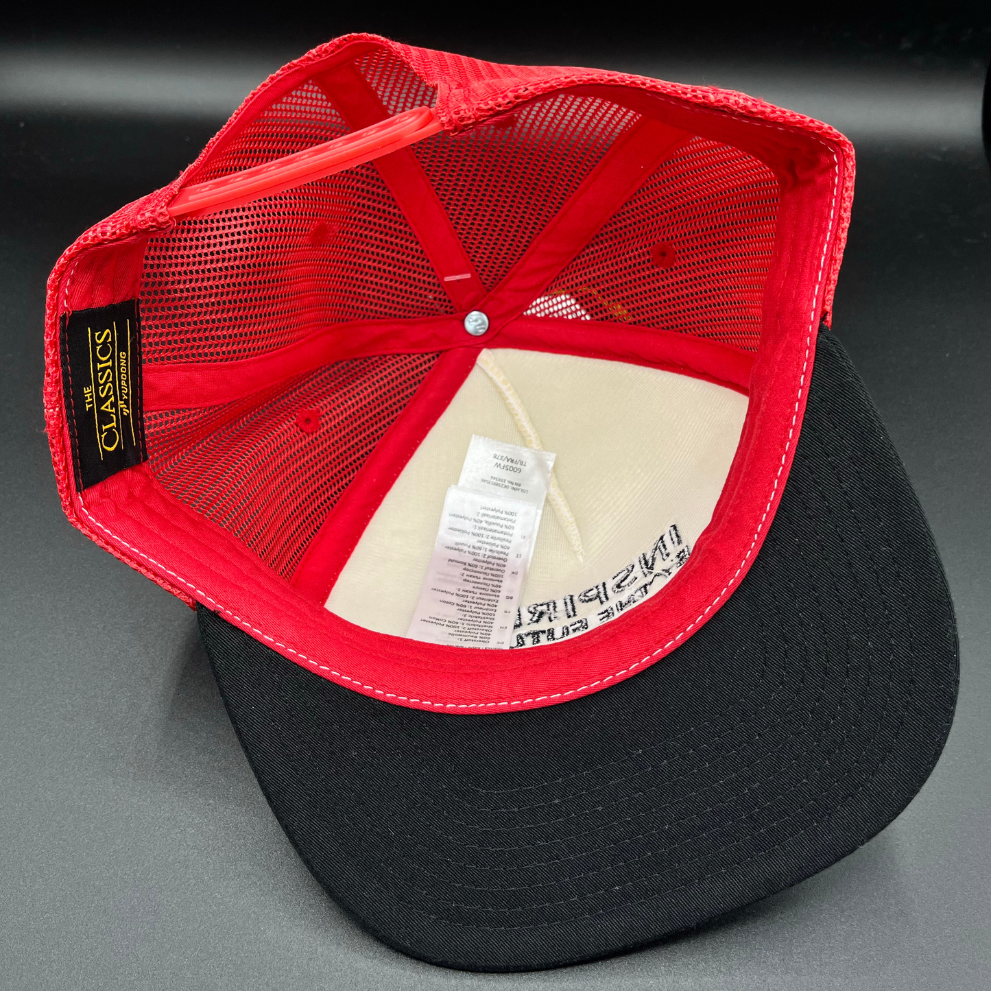 Flexfit foam flat visor cap IsART