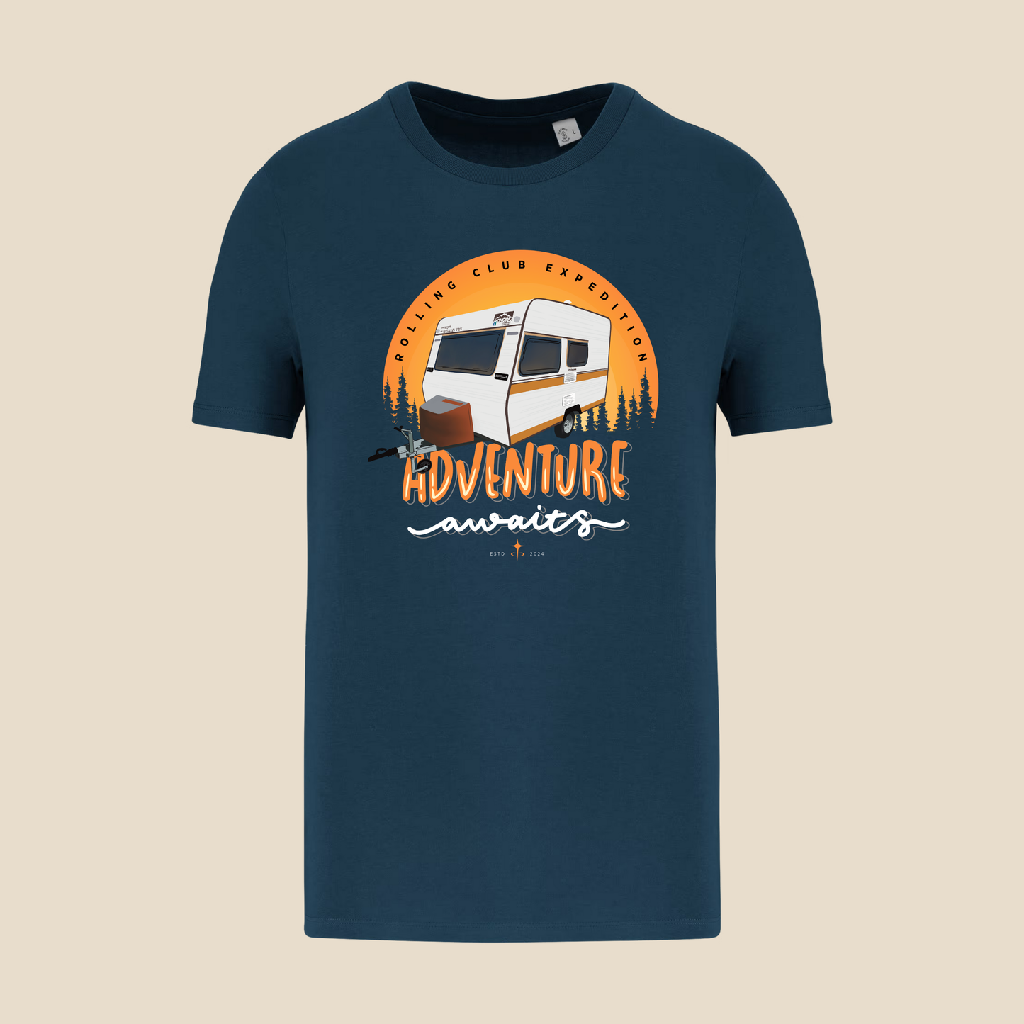 Camiseta Adventure Awaits