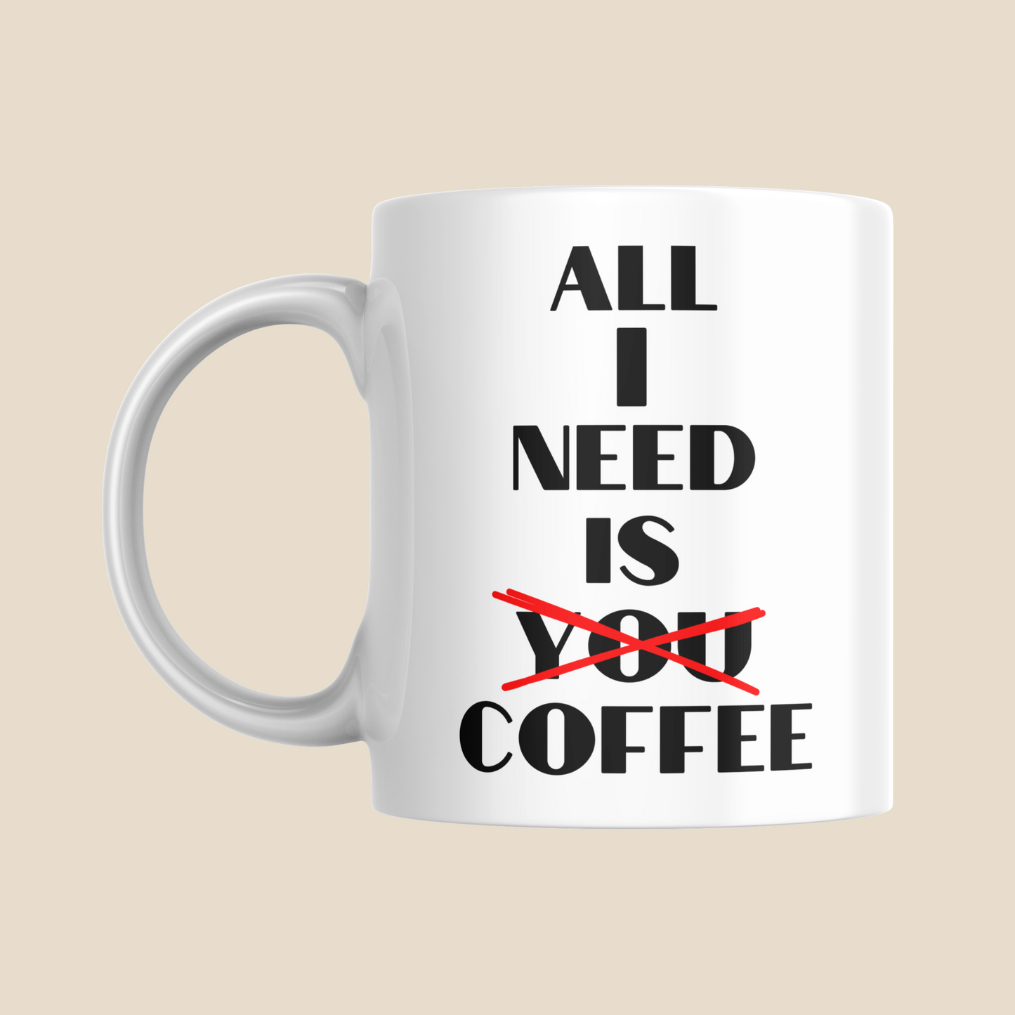 Taza "Need coffee"