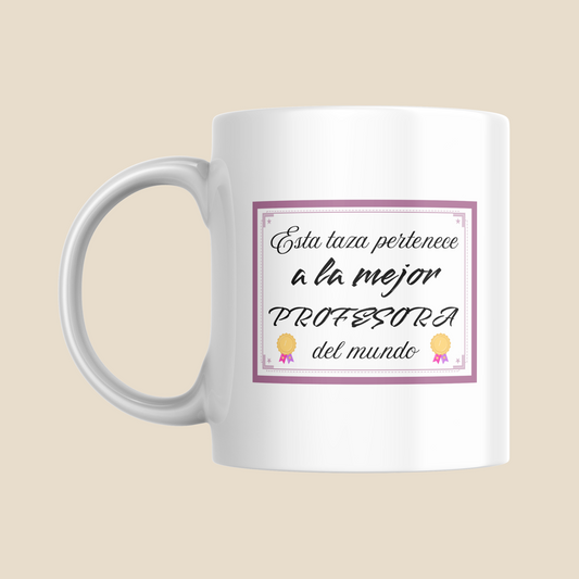 Taza "Diploma Profesor"