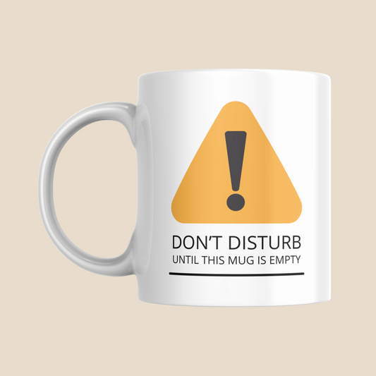 Taza "Don't Disturb"