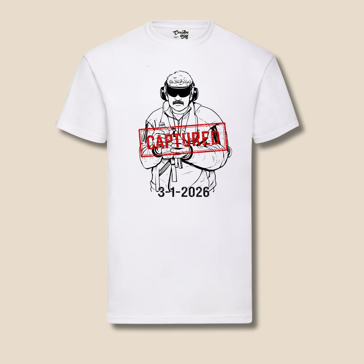 Camiseta "CAPTURED”