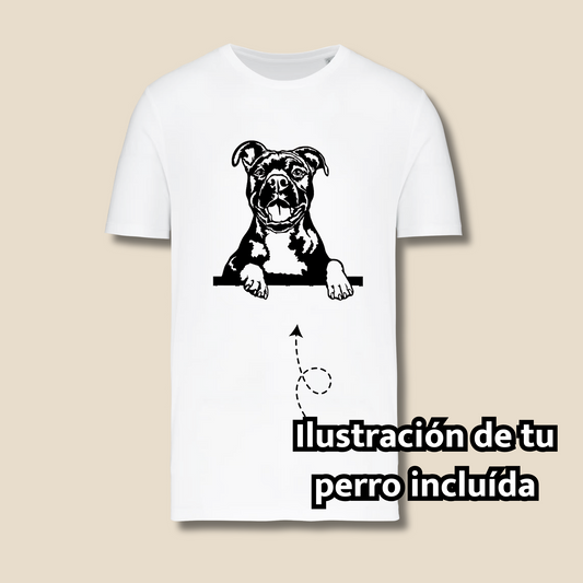 Camiseta "Tu mascota" personalizada