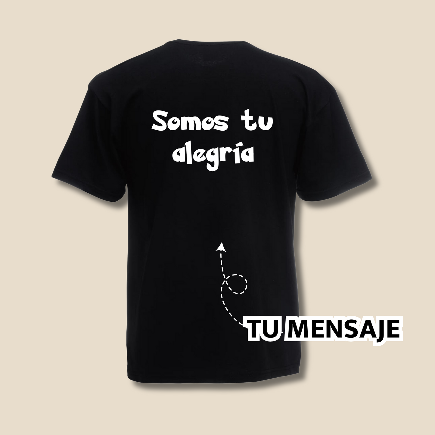 Camiseta "Nombres" personalizada